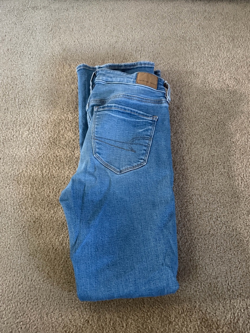 American Eagle Outfitters Hi Rise Skinny Kick Boot Cut Jeans Bundle - Picture 5 of 8